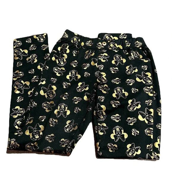 Disney Minnie Mouse Jeggings Kids XL - Picture 1 of 4